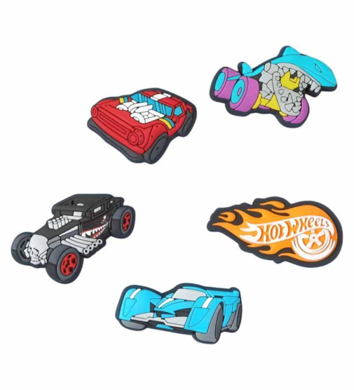 CROCS HOT WHEELS 5PCK JIBBITZ
