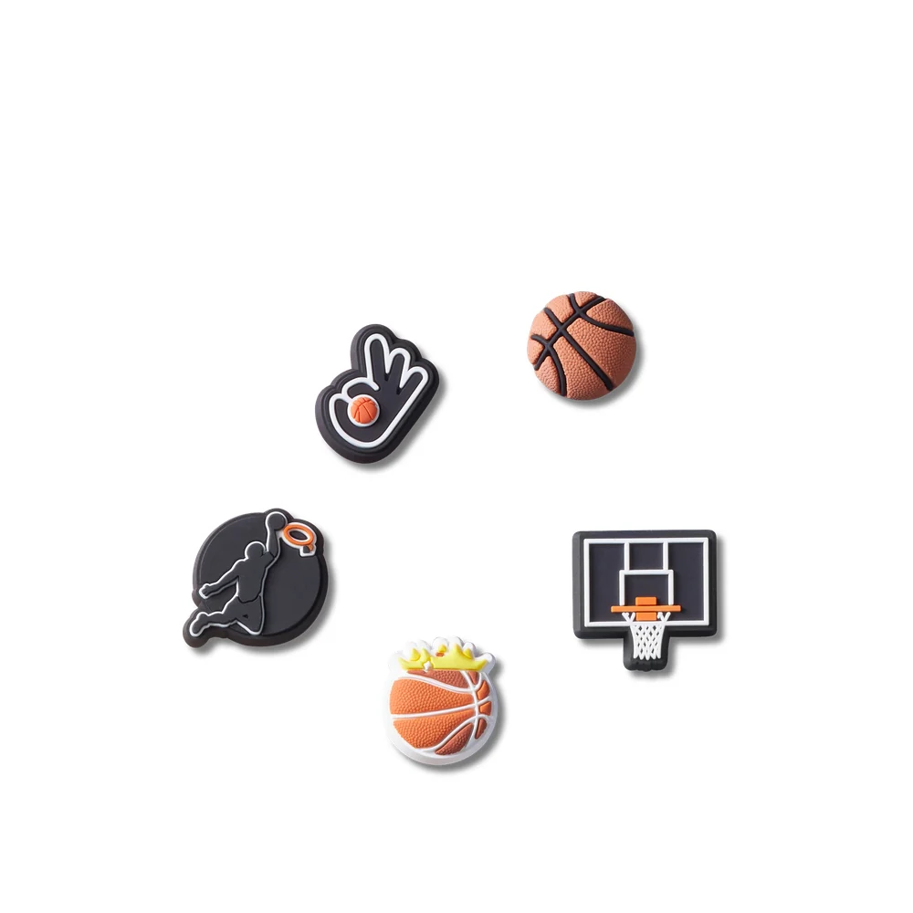 Crocs Jibbitz Basketball Team 5 Pack