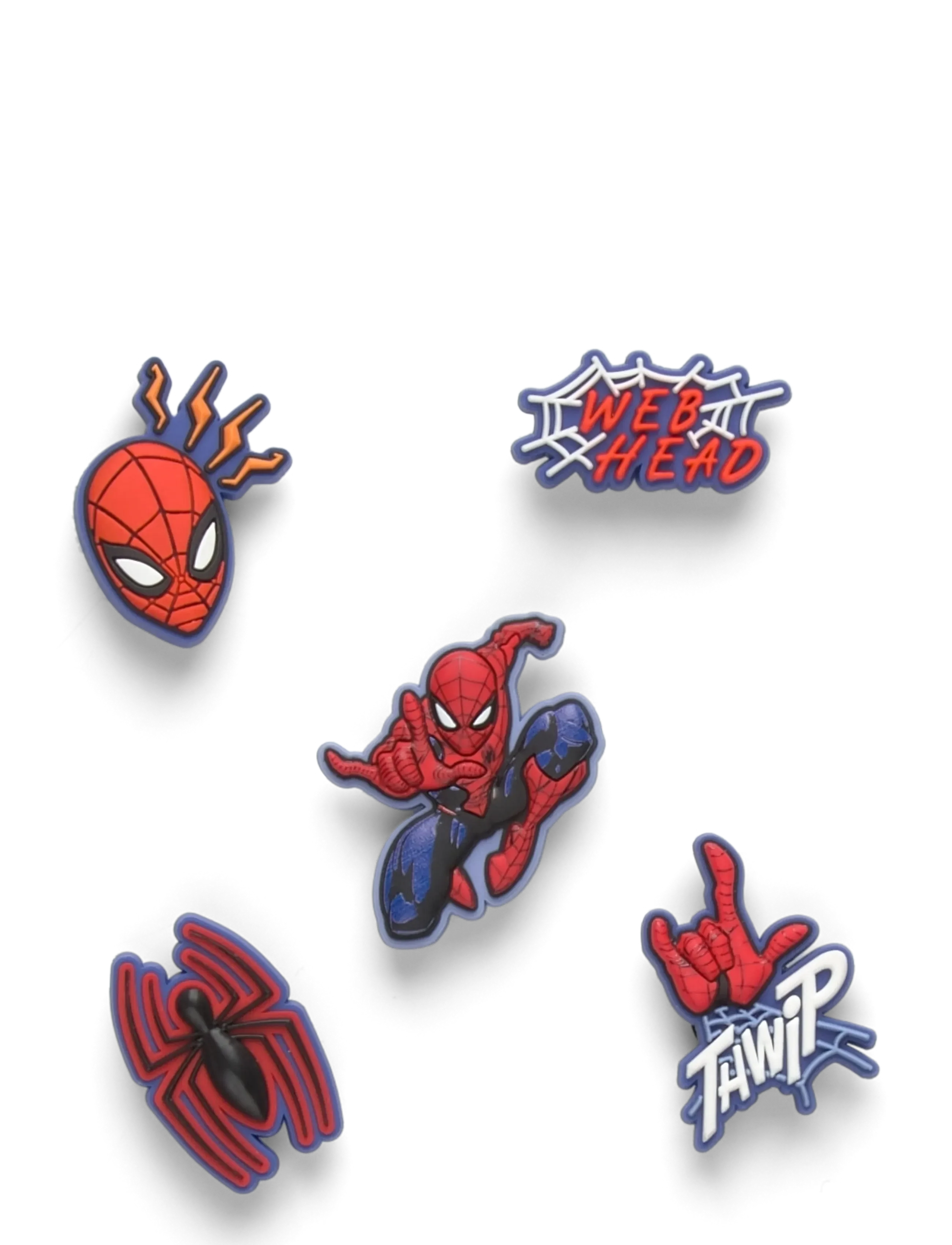 Crocs Jibbitz Marvel Spiderman 5 Pack