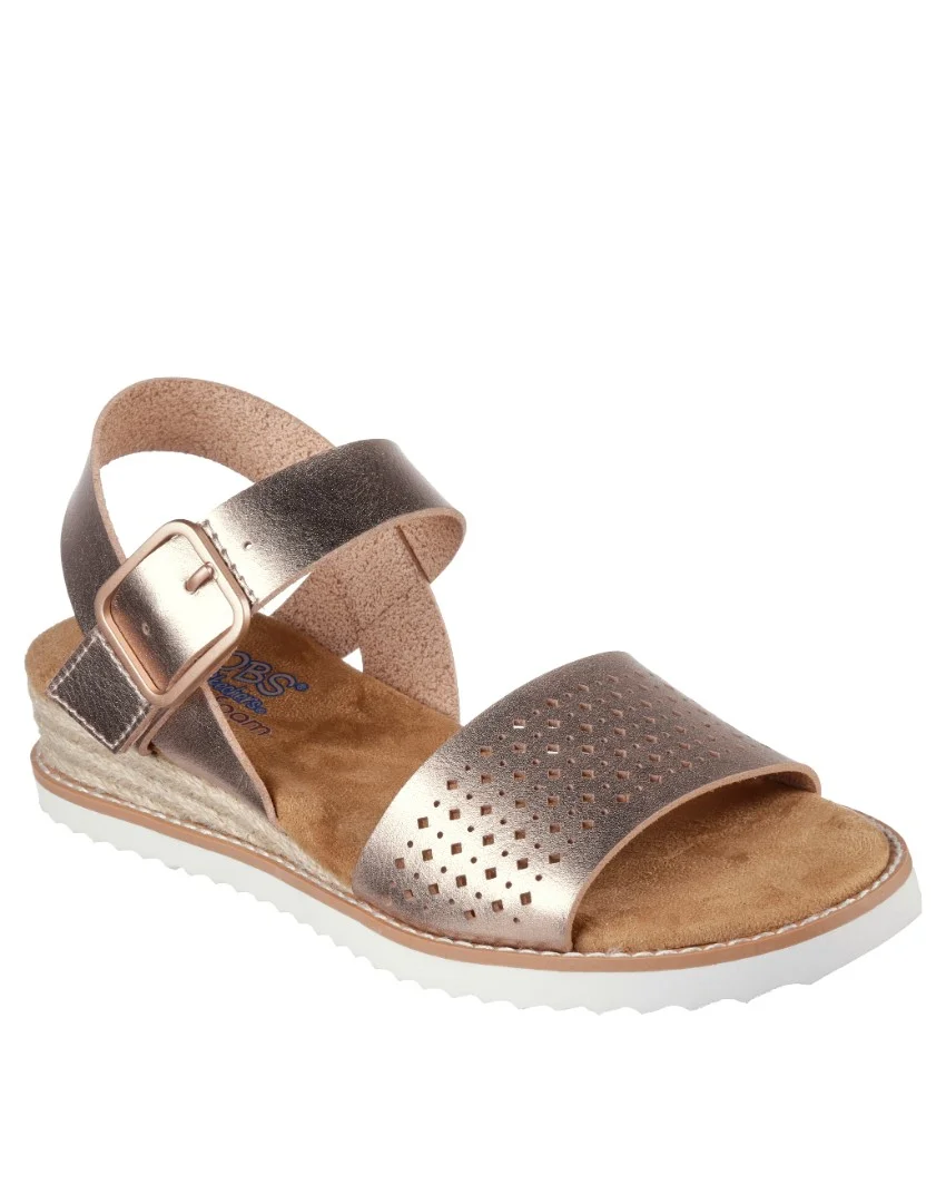 Skechers BOBS Desert Kiss - Goldie Glam Qadın səndəlləri