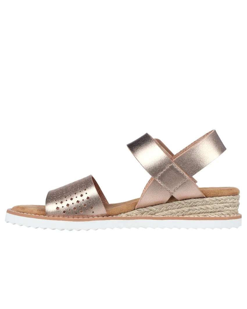 Skechers BOBS Desert Kiss - Goldie Glam Qadın səndəlləri