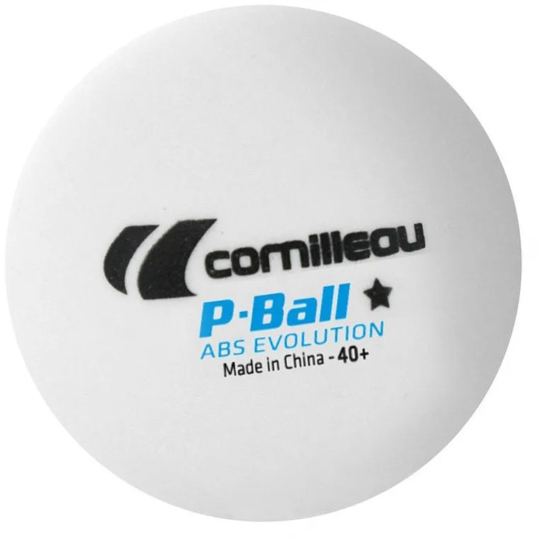 Cornilleau P-Ball ABS Evolution 1 Masaüstü Tennis Topları 6 ədəd