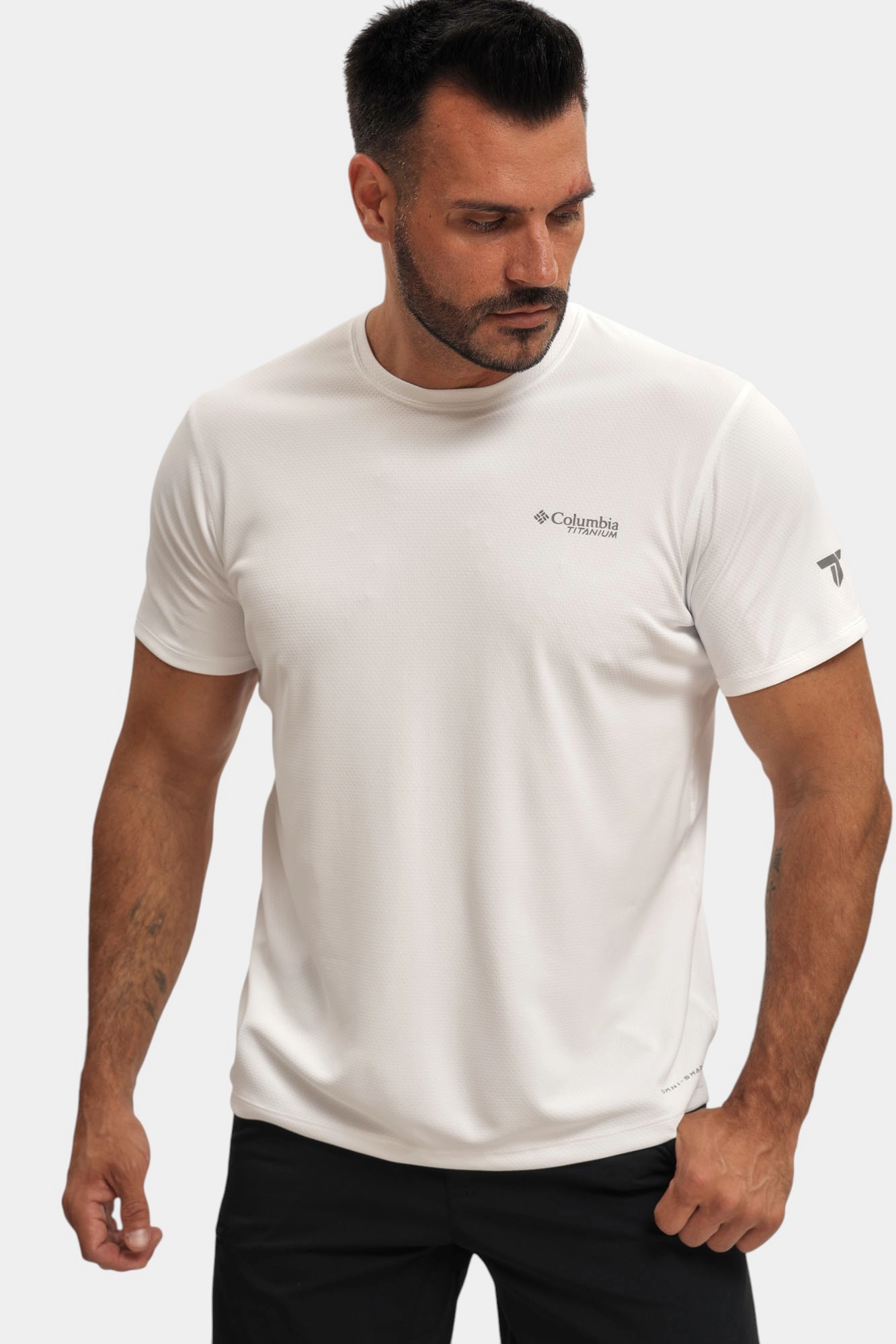 Columbia Summit Valley  Kişilər üçün qısaqol köynək