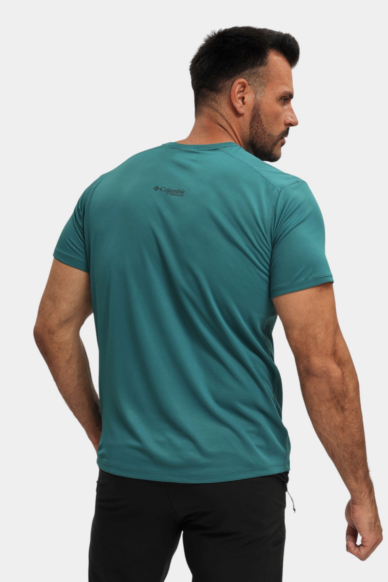 Columbia Summit Valley  Kişilər üçün qısaqol köynək