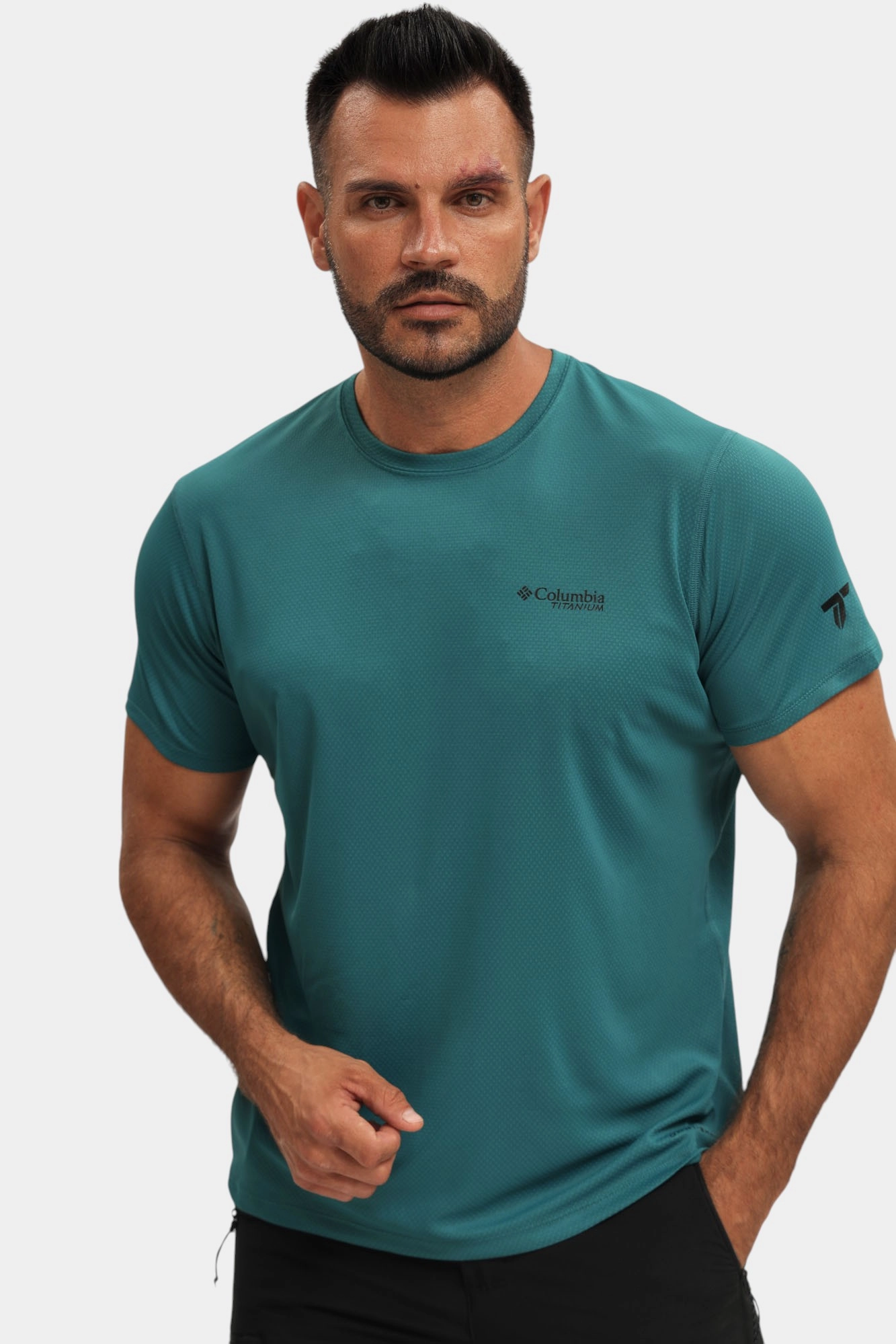 Columbia Summit Valley  Kişilər üçün qısaqol köynək