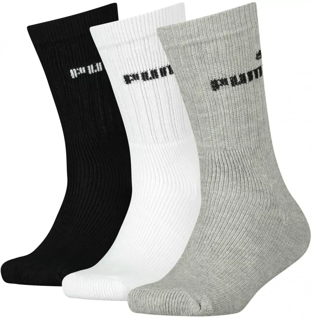 PUMA ELEMENTS JUNIOR CREW SOCK 3-LÜ DƏST