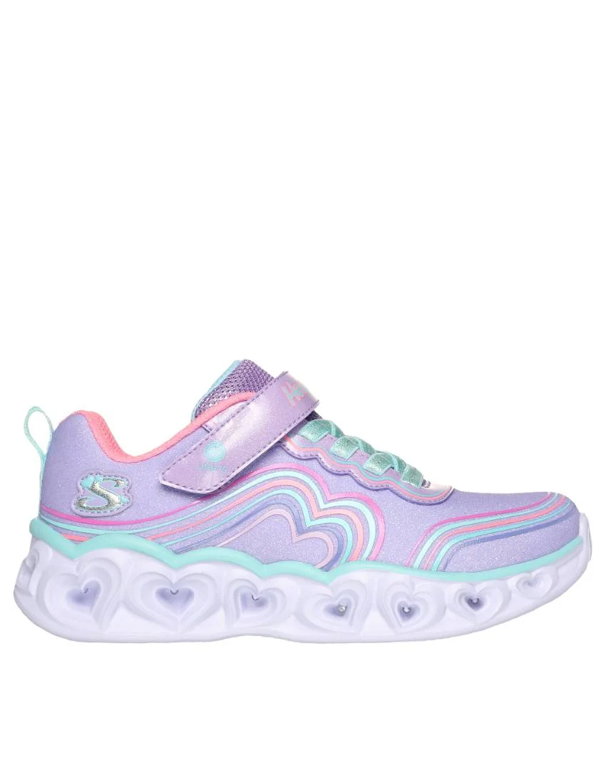 Skechers Heart Lights - Retro Hearts Uşaqlar üçün səndəllər
