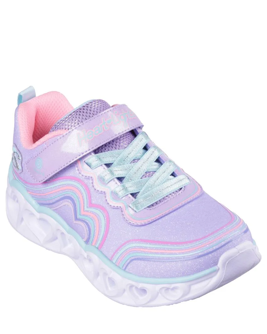 Skechers Heart Lights - Retro Hearts Uşaqlar üçün səndəllər