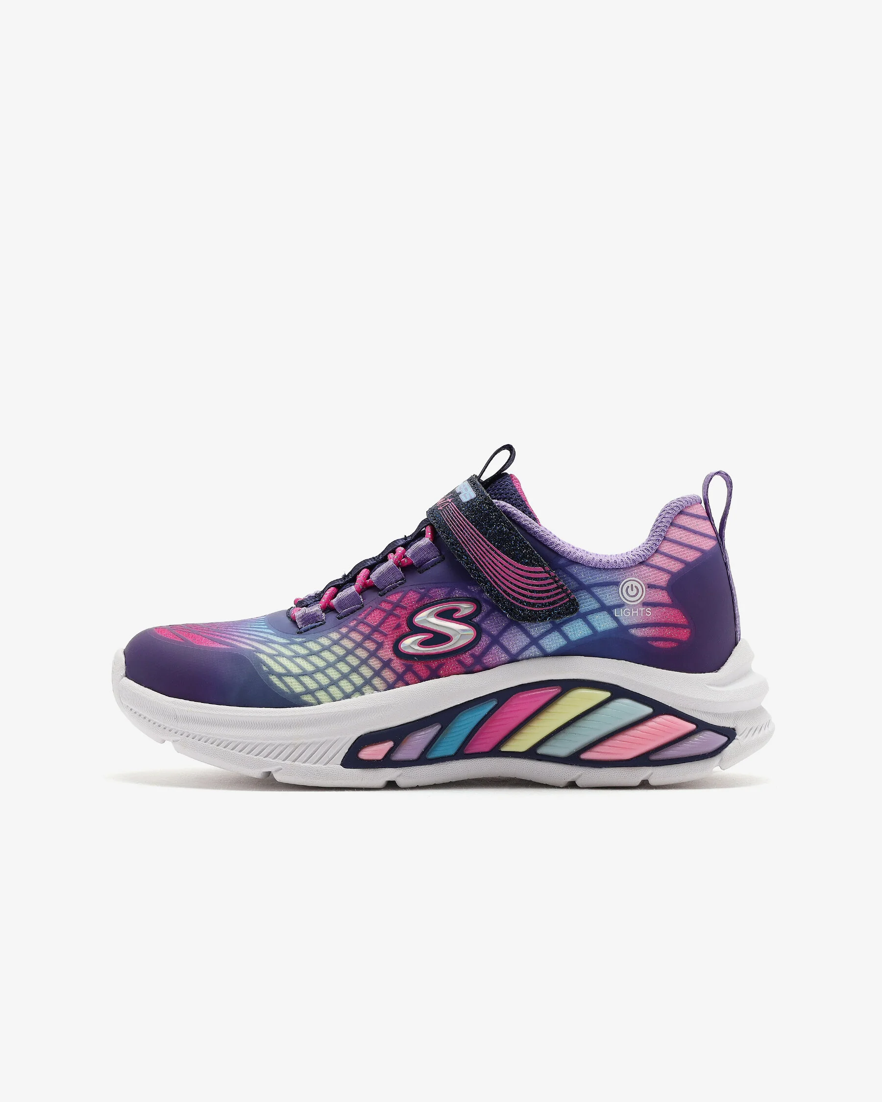 Skechers Rainbow Cruisers Rainbow Reflectin Uşaqlar üçün krosovkalar