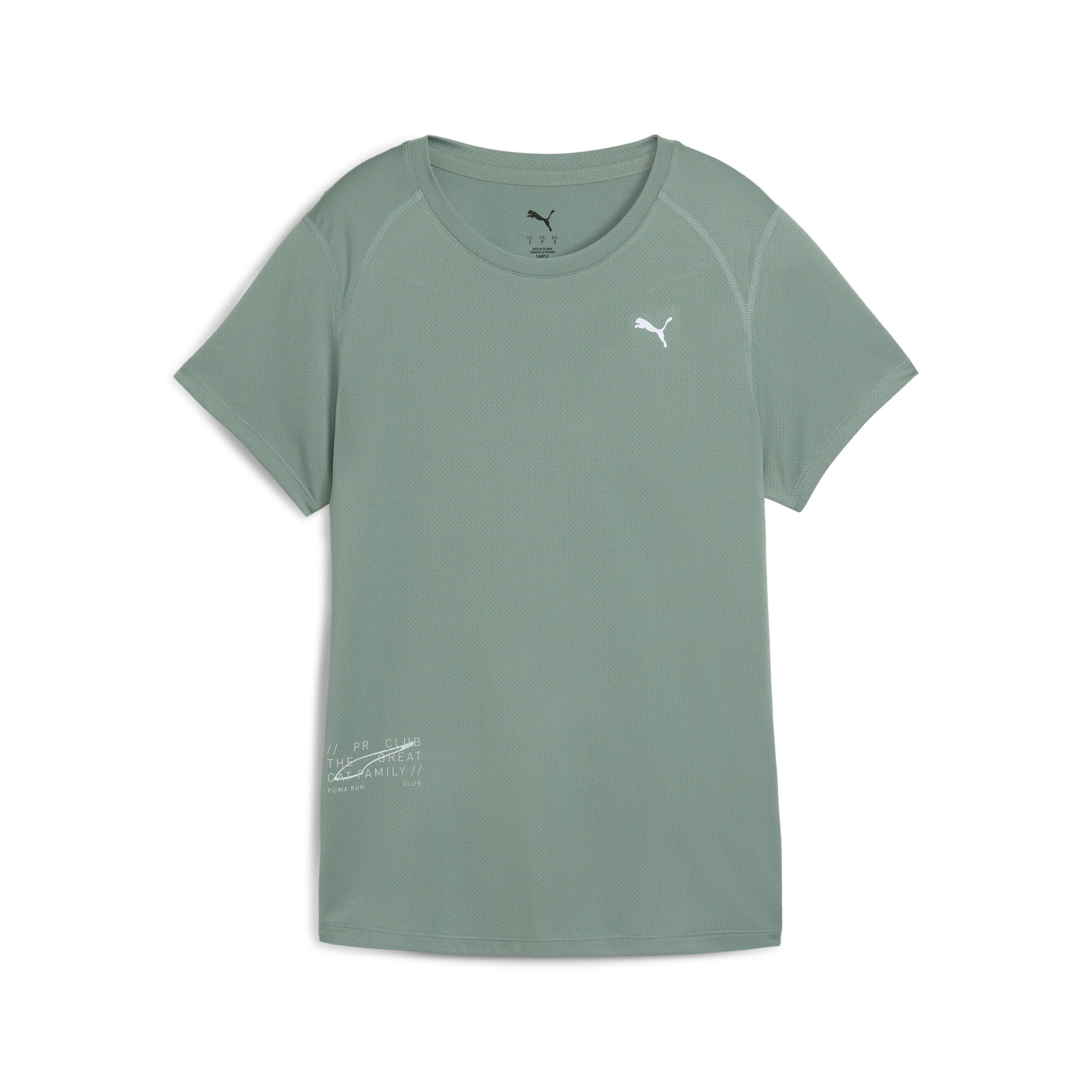 PUMA W Run Graphic Mesh Tee Qadın Köynəyi