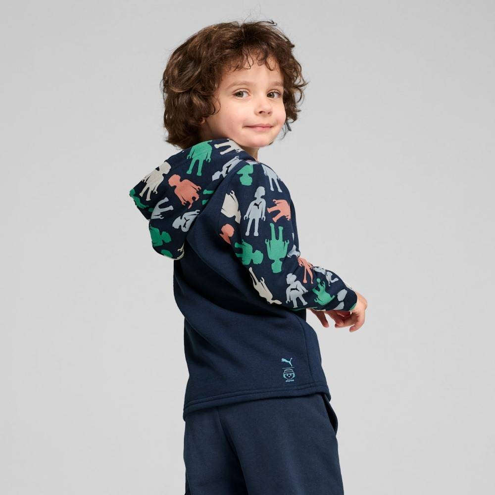 PUMA X Playmobil Hoodie TR Club Navy Uşaqlar üçün hudi