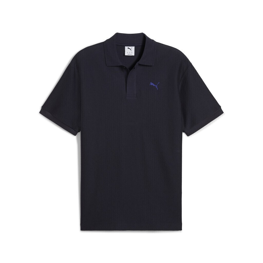 PUMA Premium Ess Relaxed Jacquard Polo Kişi Polo Köynəyi