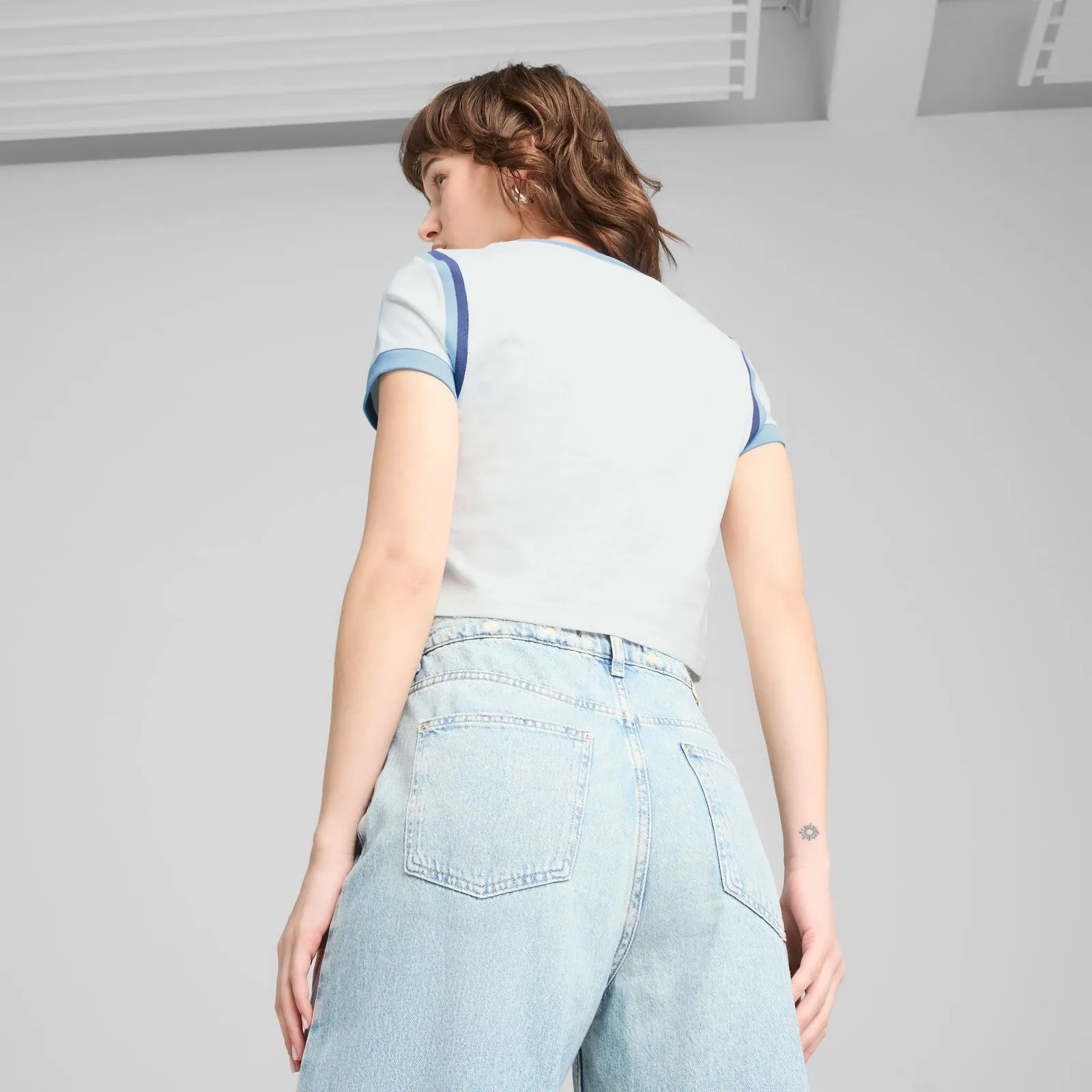 PUMA Future Archive Graphic Baby Tee Uşaq Köynəyi