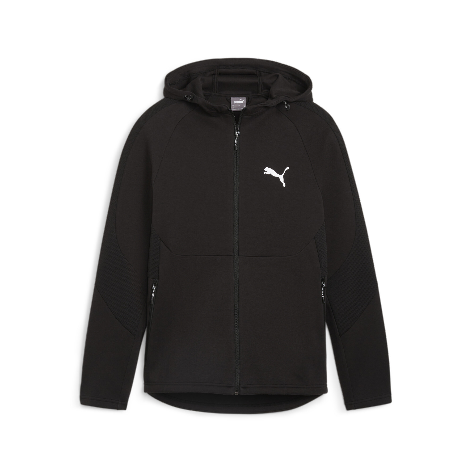 EVOSTRIPE FULL-ZIP HOODIE DK PUMA