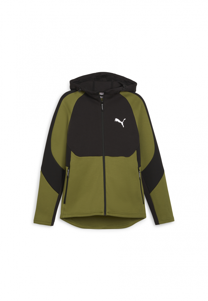 EVOSTRIPE FULL-ZIP HOODIE DK