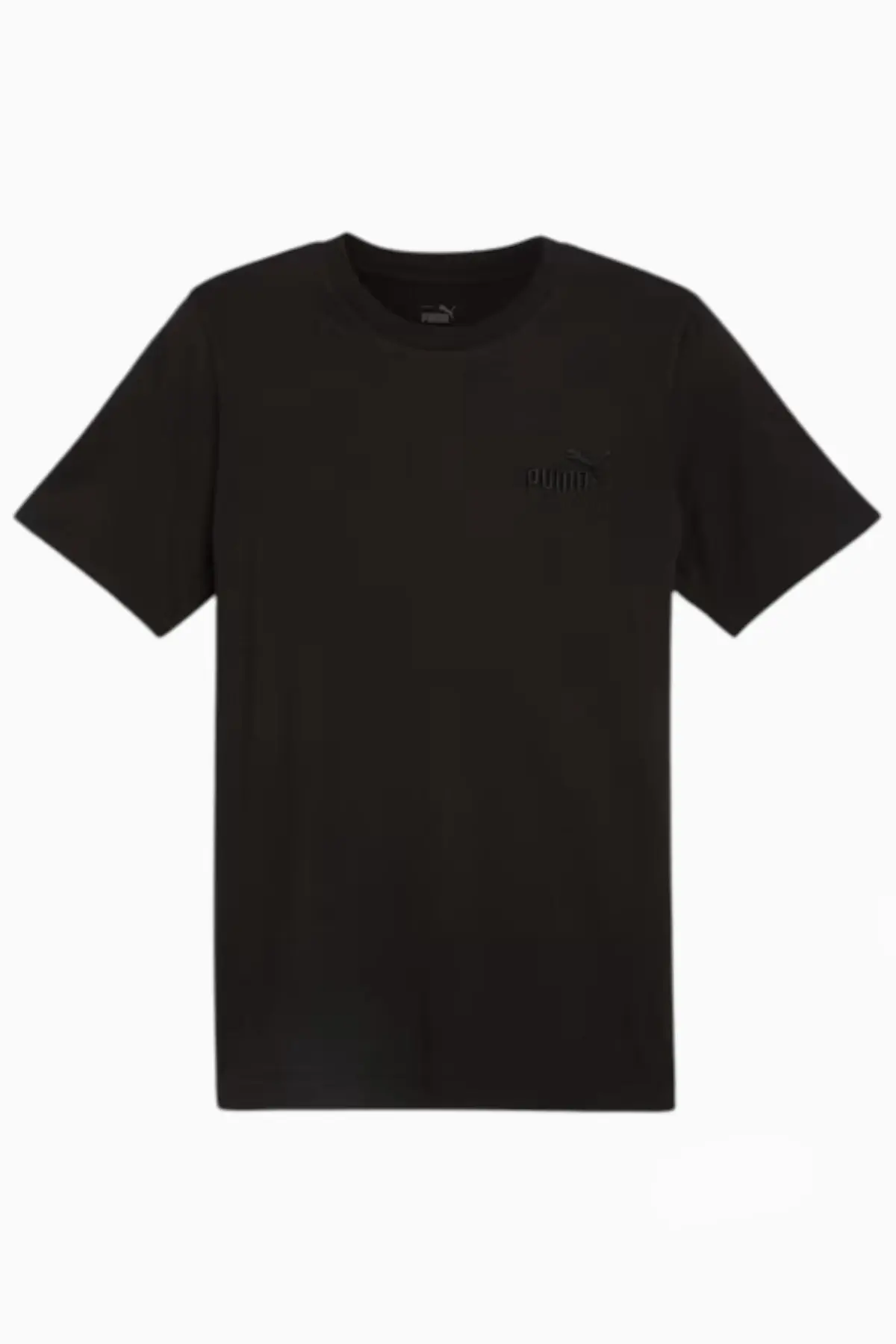 PUMA ESS Elevated Embroidered Tee PUMA Black Kişi Köynəyi