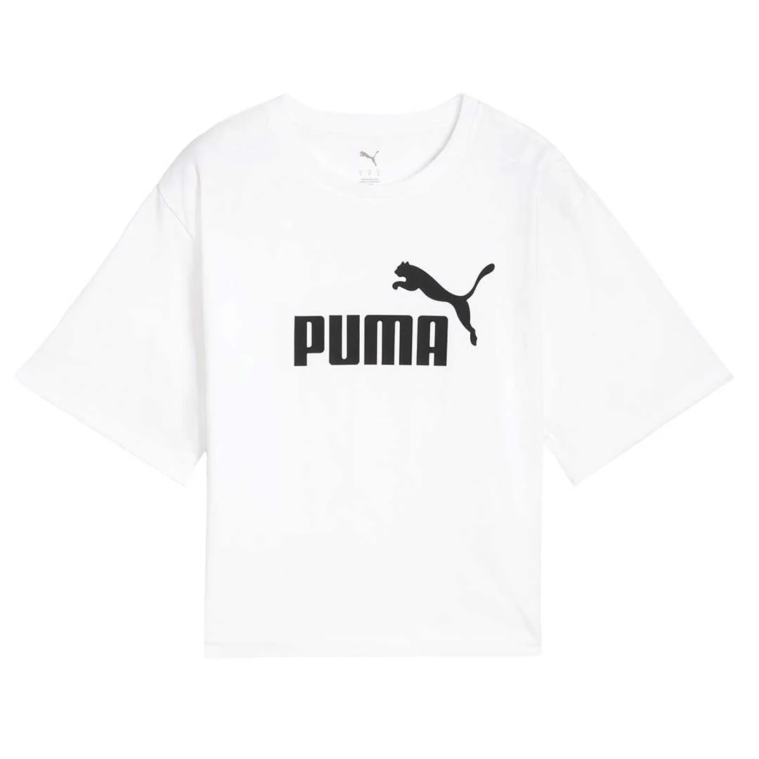 Adidas Essentials Cropped No. 1 Logo T-Shirt Women's