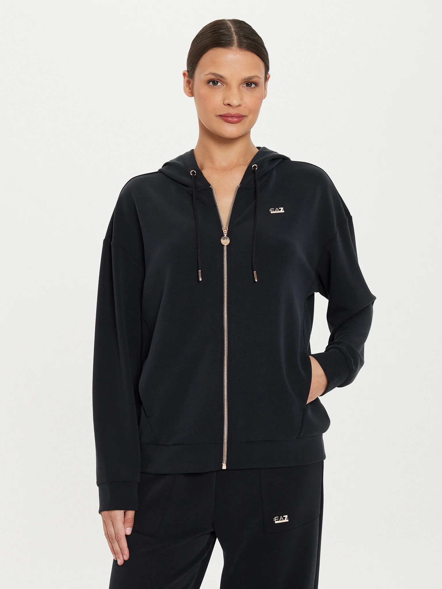 Emporio Armani EA7 Qadınlar üçün Hudi