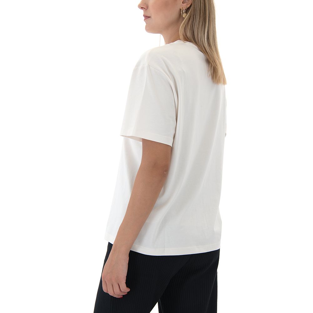 EA7 QADIN AĞ QISAQOL KÖYNƏYİ