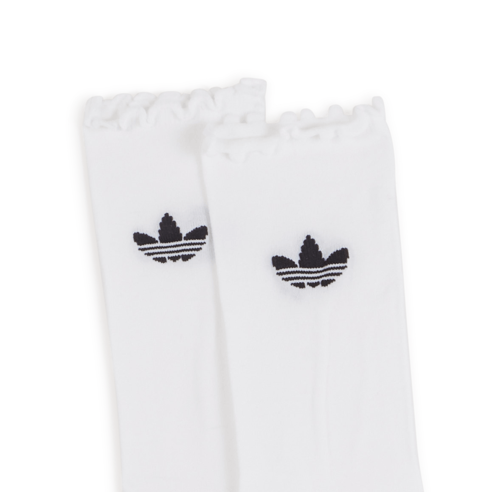 ADIDAS SEMI-SHEER RUFFLE CREW SOCKS 2 DƏST