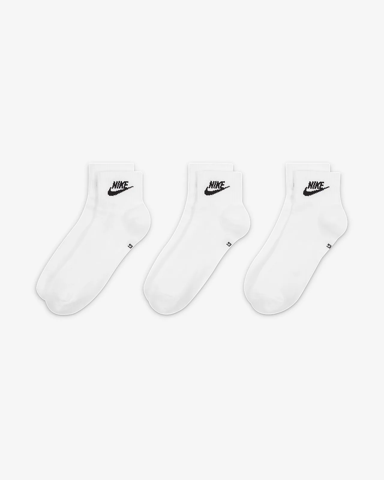 NIKE SPORTSWEAR EVERYDAY ESSENTIAL CR UNISEKS ORTA UZUNLUQLU CORABLAR 3 ƏDƏD