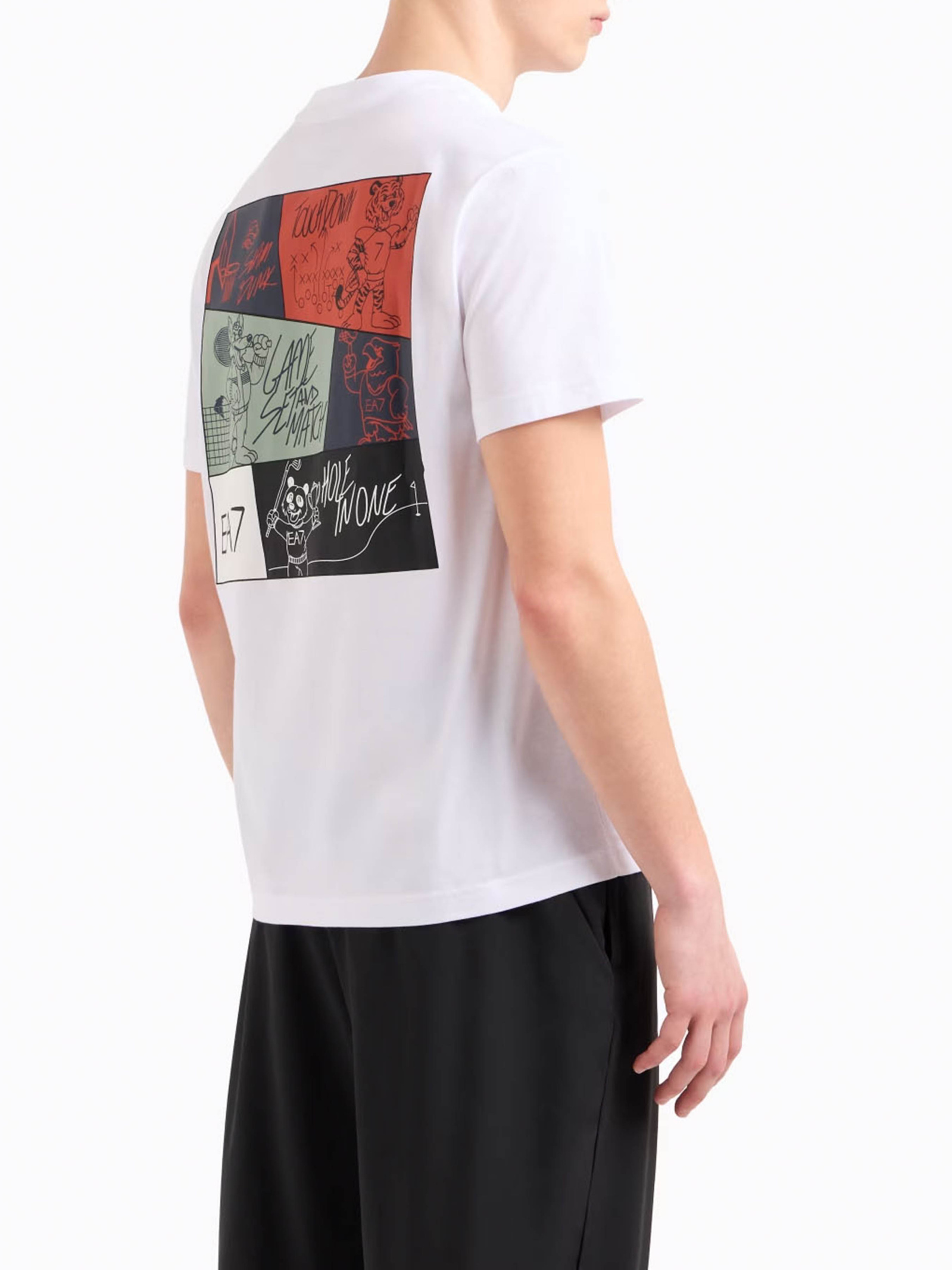 Emporio Armani EA7 Graphic Series Kişilər üçün köynək