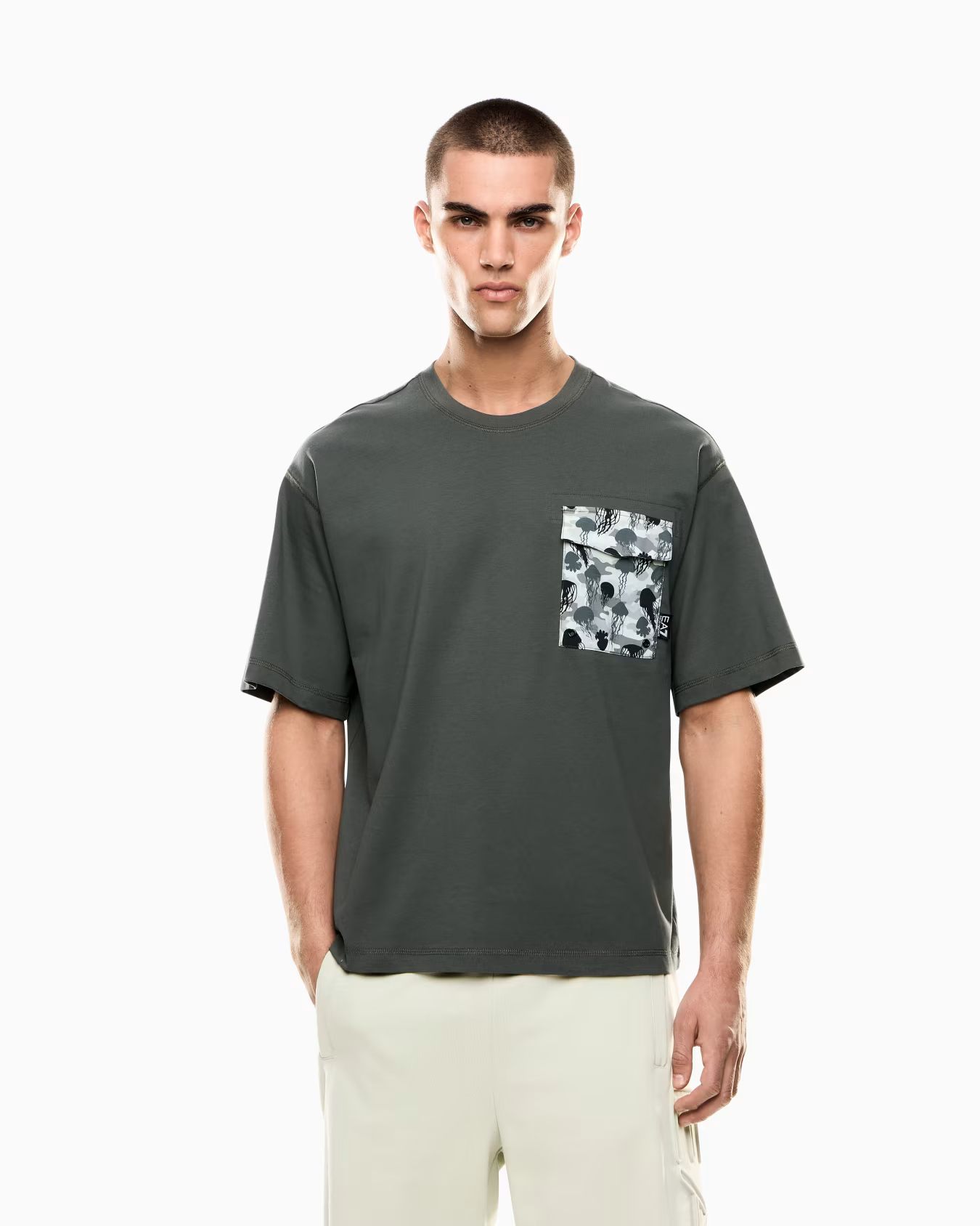 Emporio Armani EA7 Graphic Series Kişilər üçün köynək