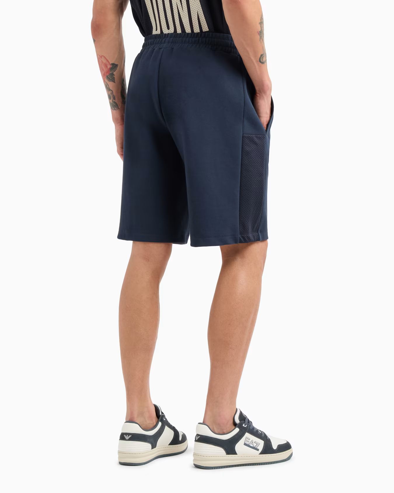 Emporio Armani EA7 Logo Series Kişilər üçün şortlar