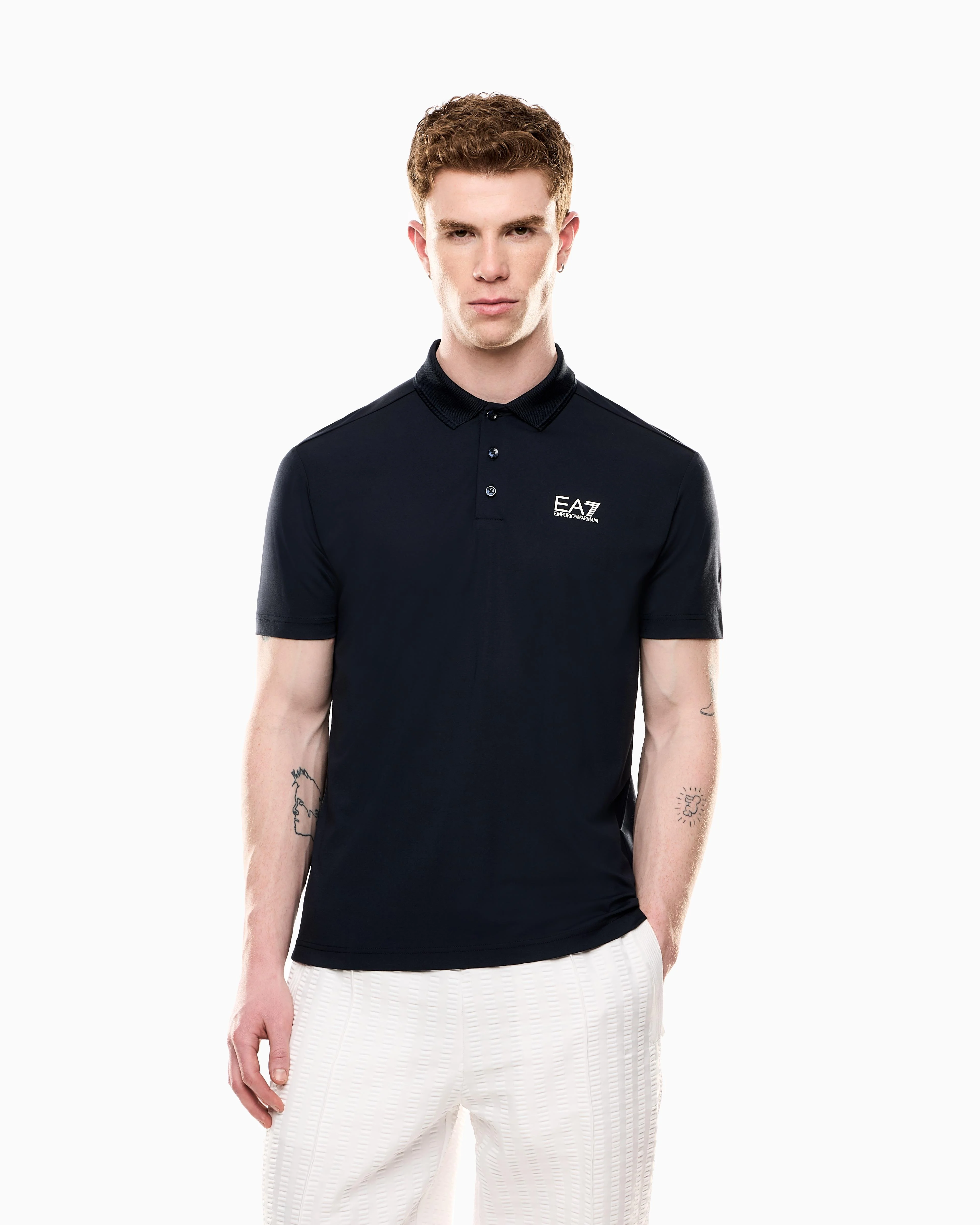 Emporio Armani EA7 Tennis Club Kişilər üçün polo köynək