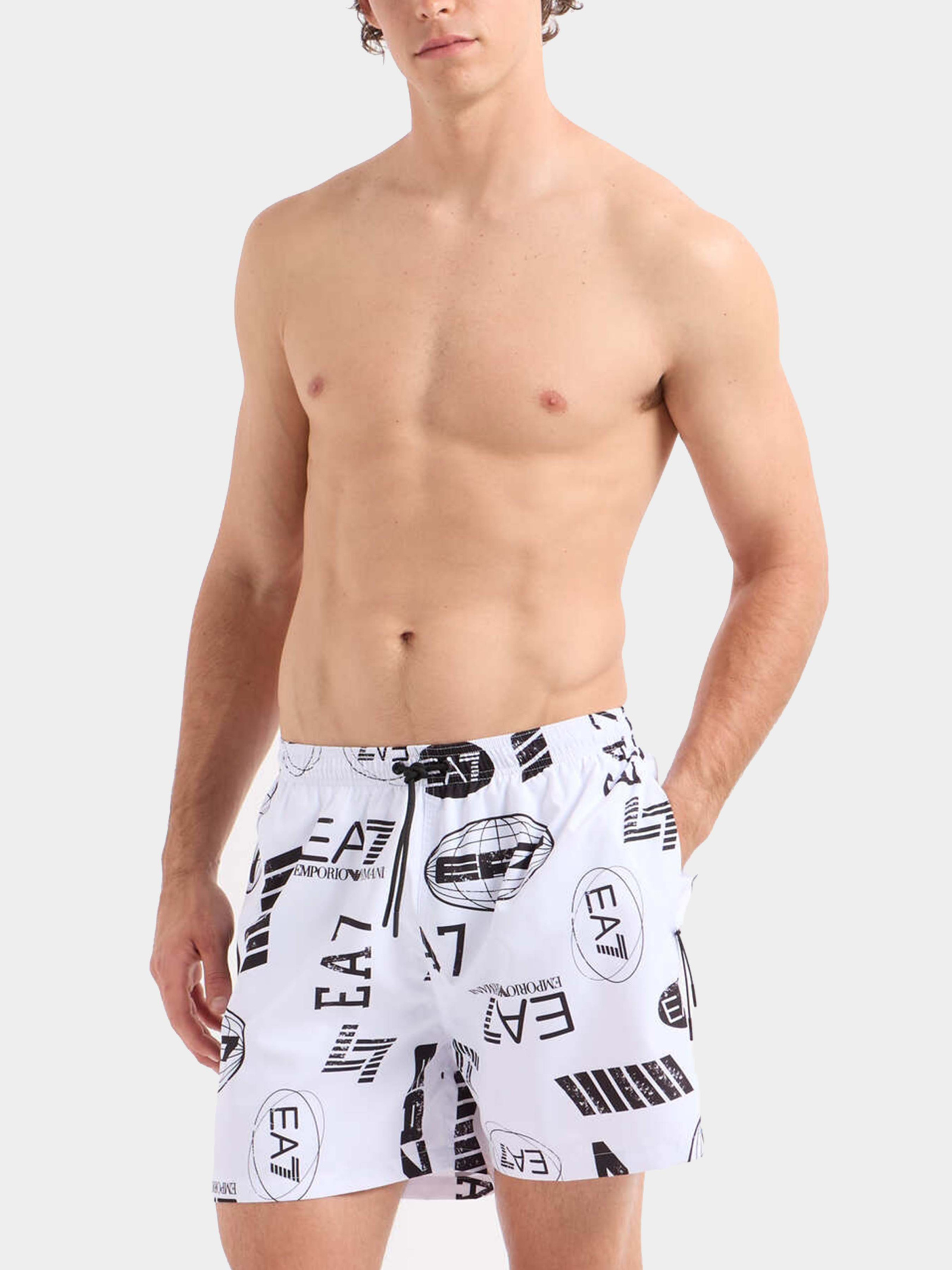 Emporio Armani EA7 Kişilər üçün çimərlik şortları