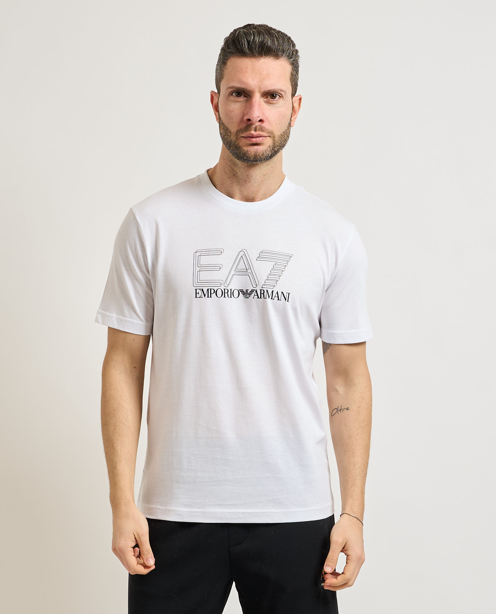 EMPORIO ARMANI EA7 Kişilər üçün qısaqol köynək