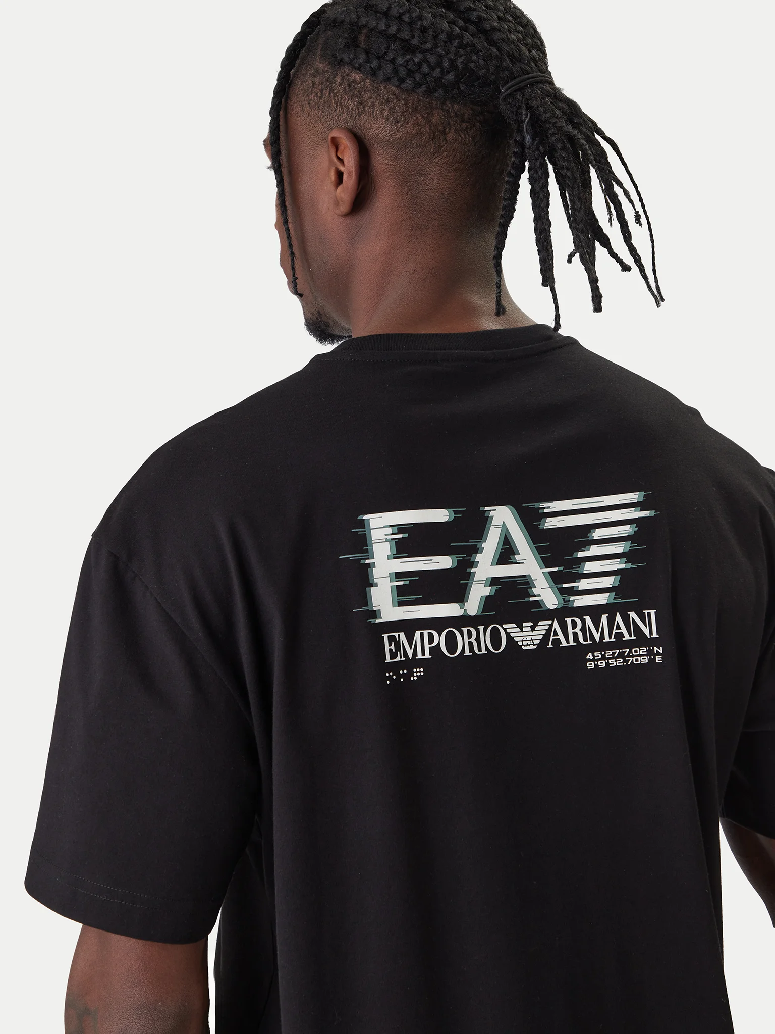 EMPORIO ARMANI EA7 Kişilər üçün qısaqol köynək