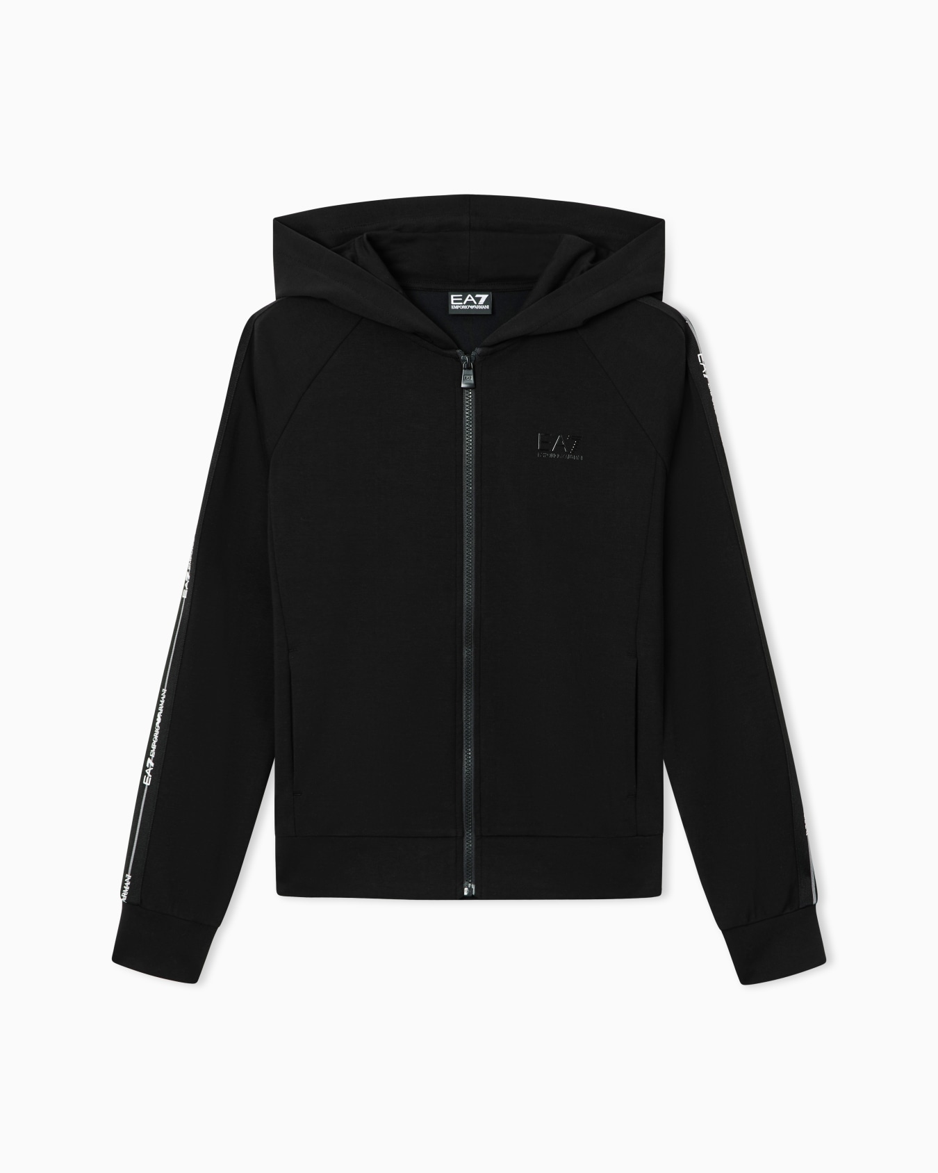EMPORIO ARMANI EA7 Logo Series Qadınlar üçün başlıqlı svitşot
