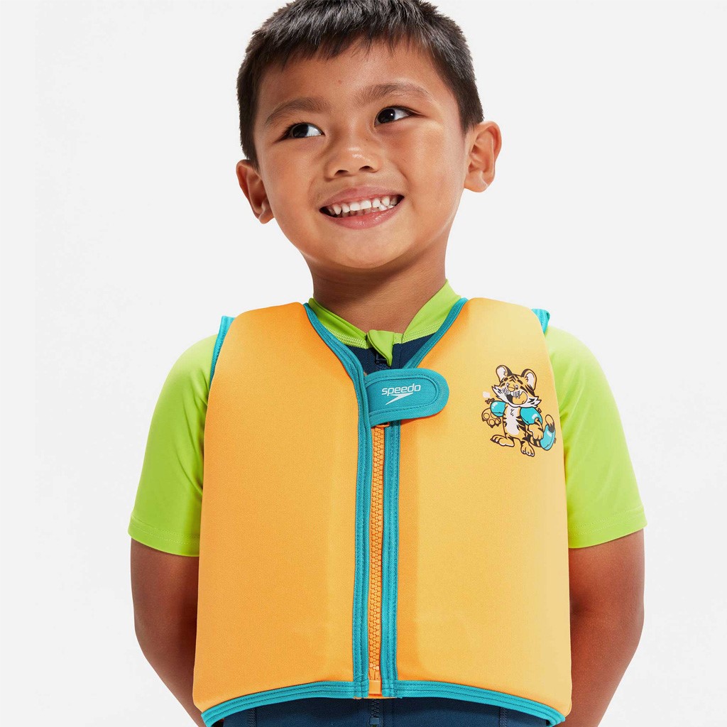 SPEEDO PRINTED FLOAT VEST UŞAQLAR ÜÇÜN ÜZGÜÇÜLÜK JILETI