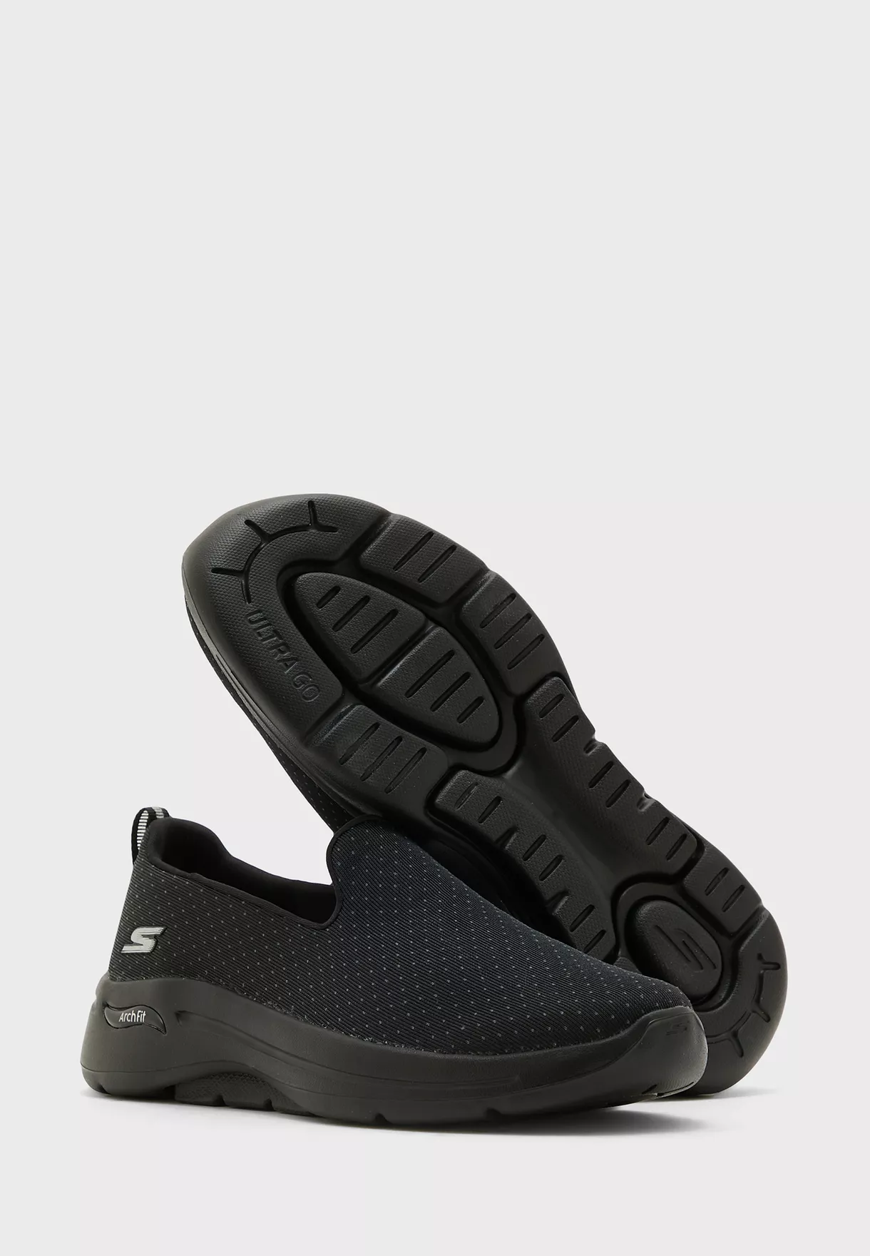 SKECHERS QADIN KROSSOVKASI 124856-BBK GO WALK ARCH FIT