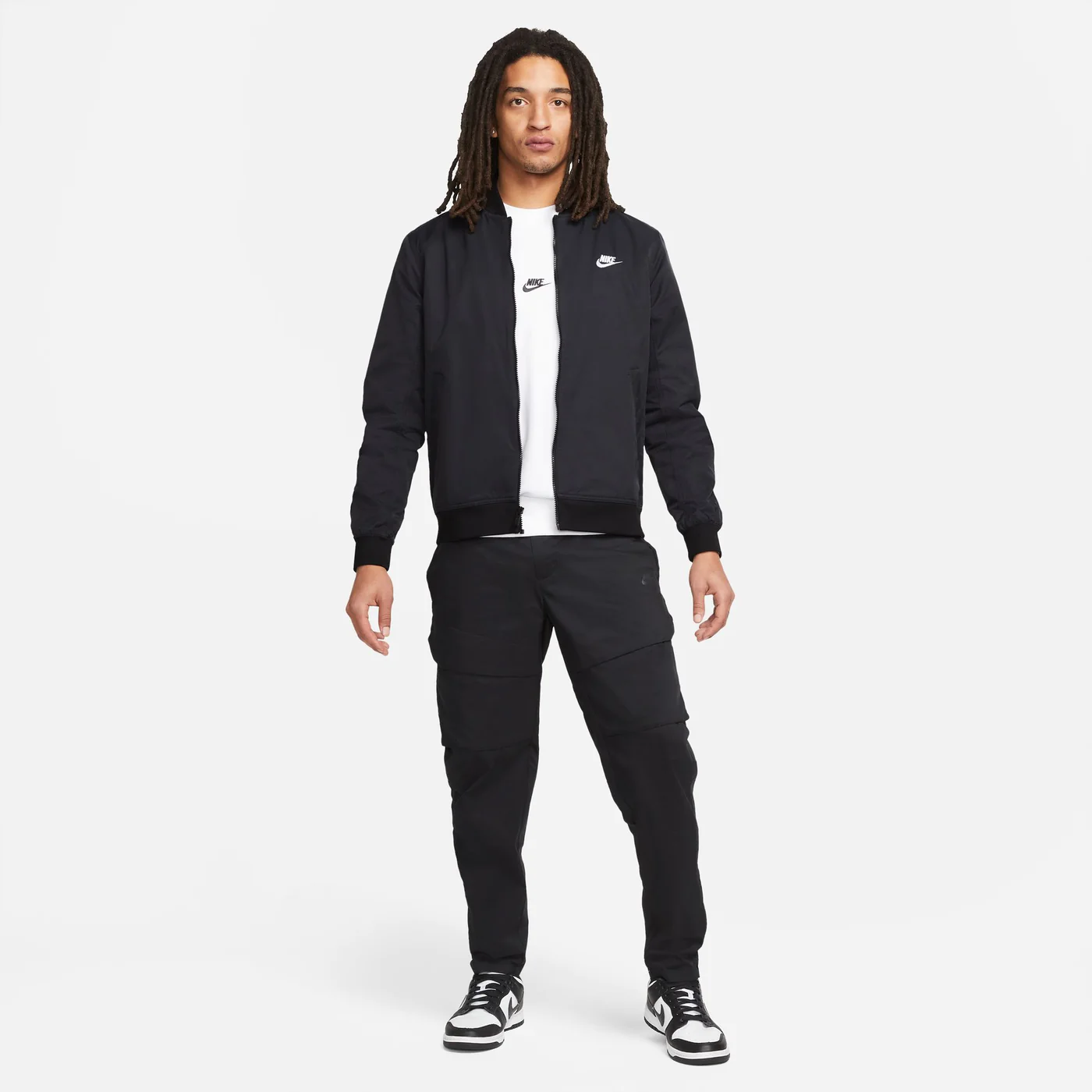 NIKE SPORTSWEAR WOVEN UNLINED MEN'S BOMBER JACKET