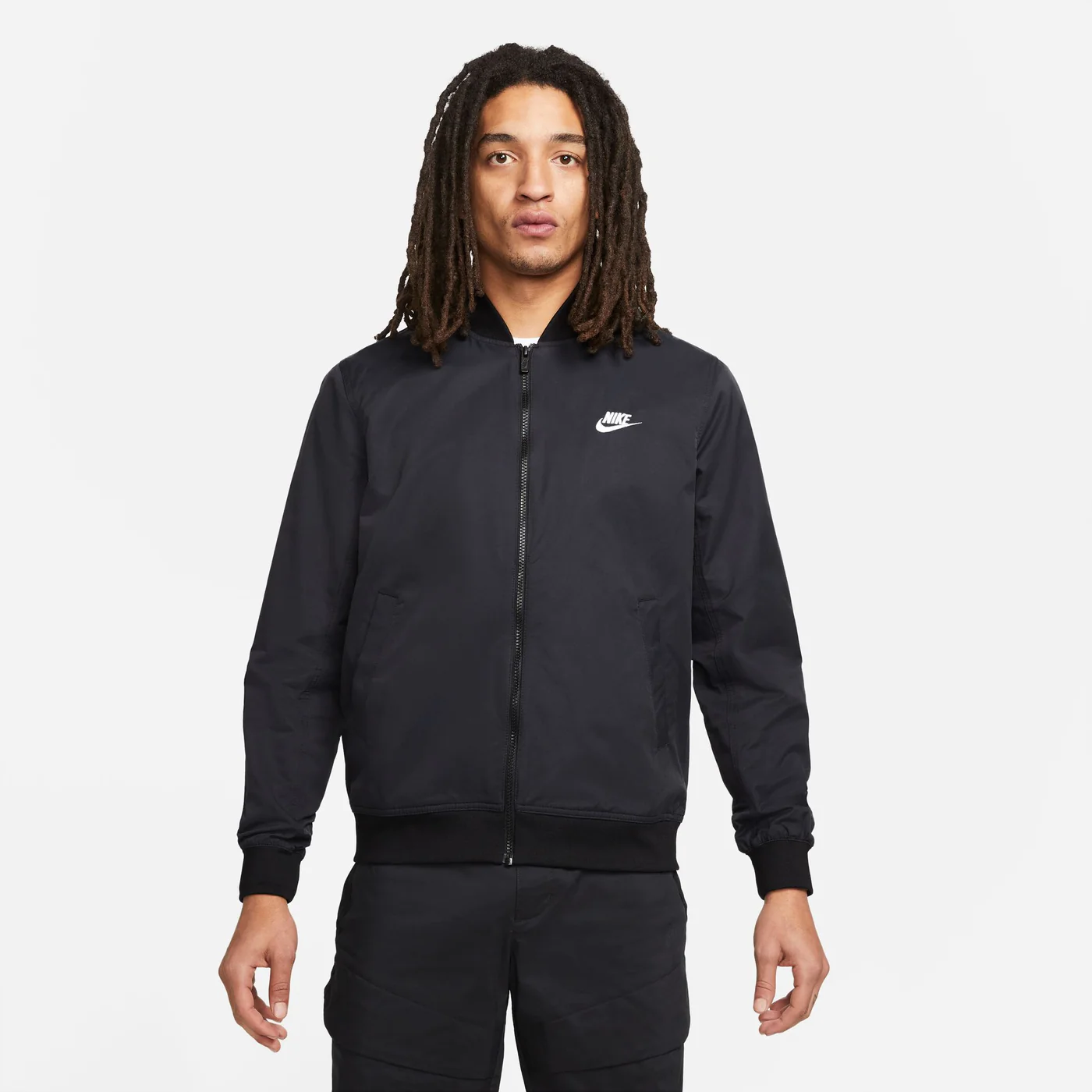 NIKE SPORTSWEAR WOVEN UNLINED MEN'S BOMBER JACKET