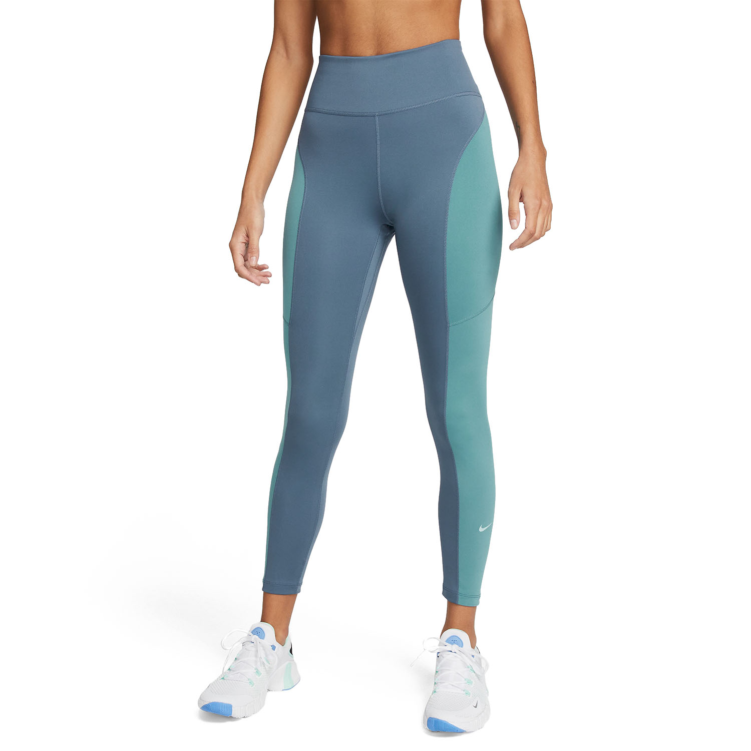 NIKE ONE
WOMEN'S MID-RISE 7/8
QADIN ÜÇÜN KOLOR-BLOK ÜSLUBUNDA MƏŞQ LEGGINSLƏRI