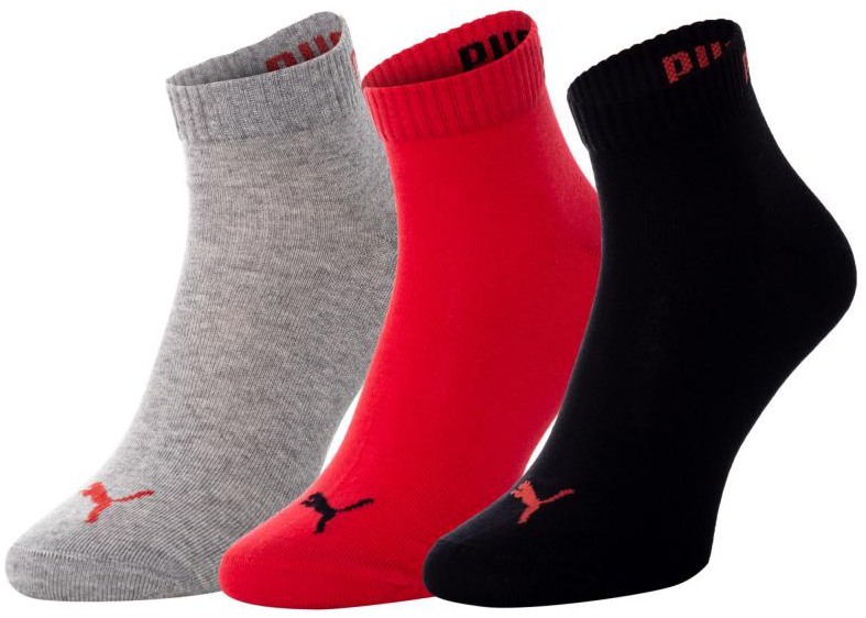 PUMA QUARTER PLAIN 3 DƏST UNISEKS CORABLARI