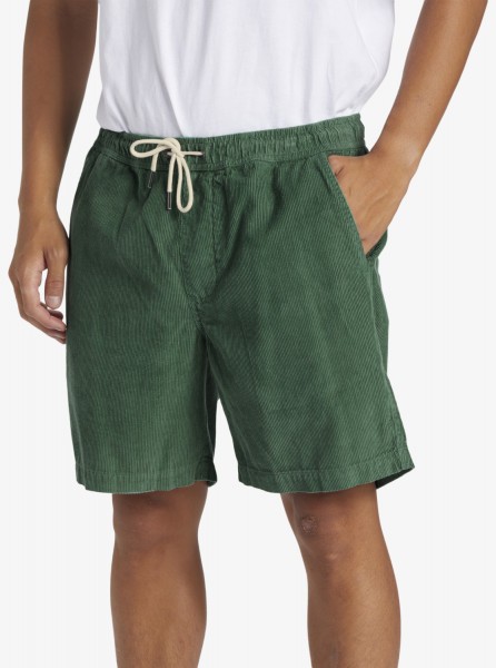 QUIKSILVER TAXER CORD - CORDUROY WALK SHORTS KİŞİ ŞORTLARI