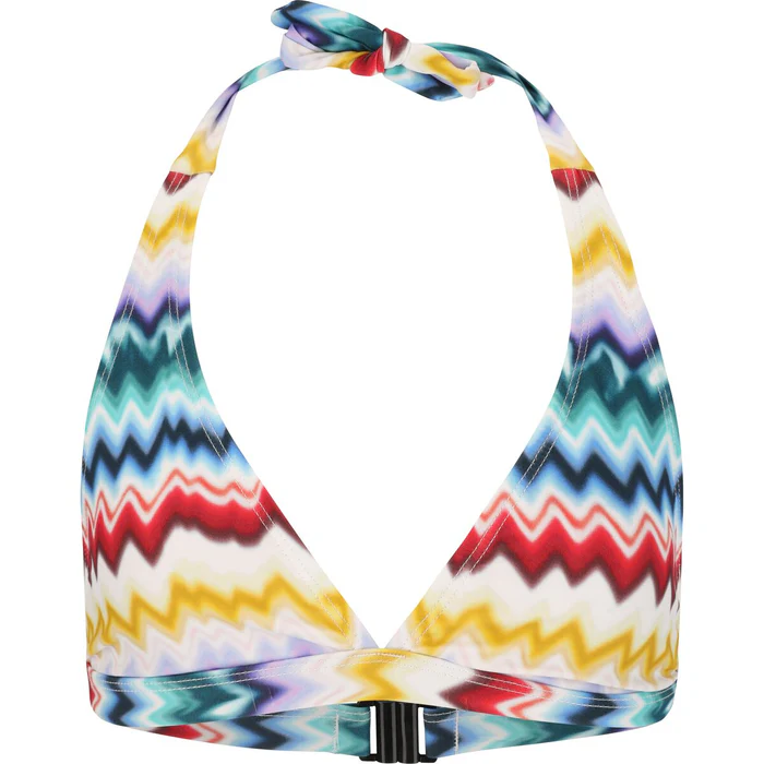 CRUZ POZZUOLI JR. PRINTED BIKINI TOP PRINT 3681 COLORFUL