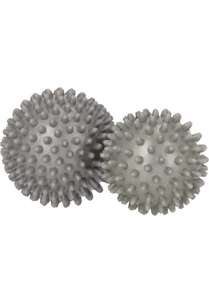 Sərt massaj topları – 2 ədəd – Gümüşü