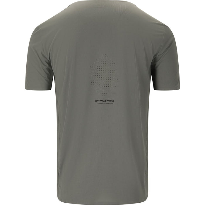 Ayaan kişi qısaqol idman köynəyi – Yaşıl-boz