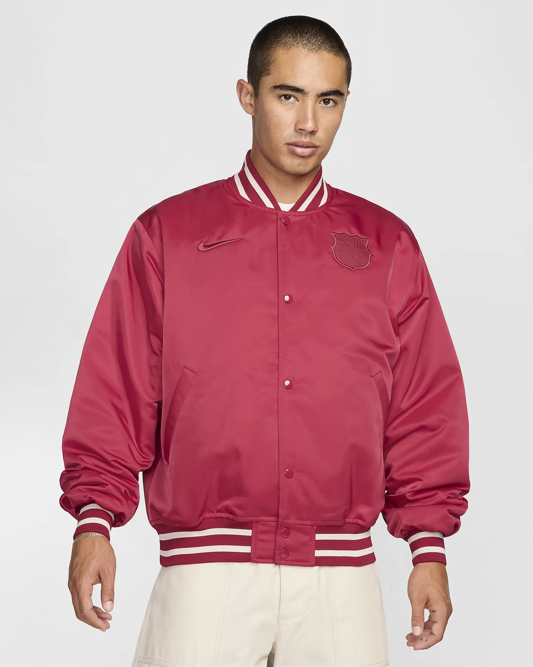 NIKE FC Barcelona Home KİŞİ JAKETİ