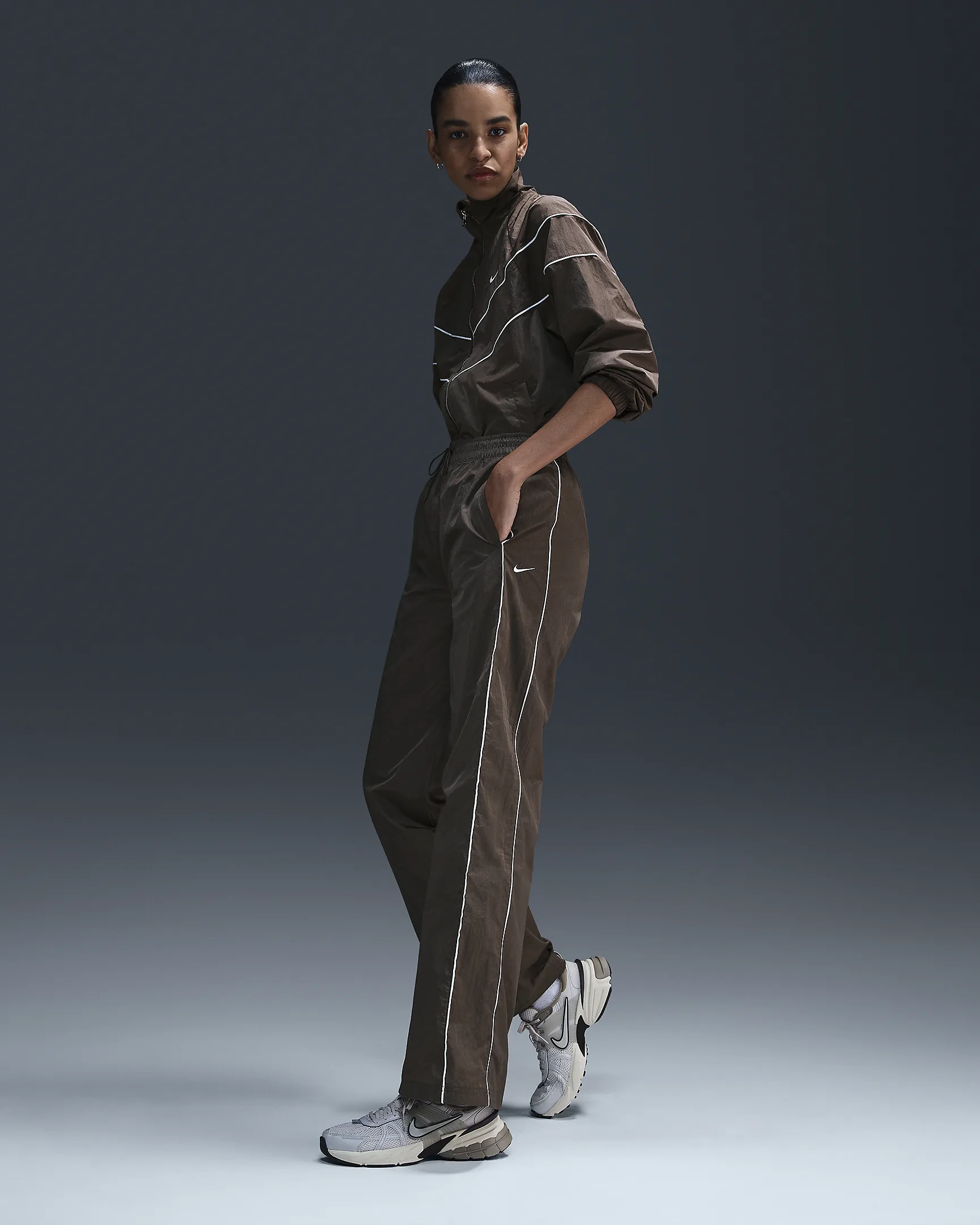 Nike Women's Yüksək bel Qadın İdman Şalvarı