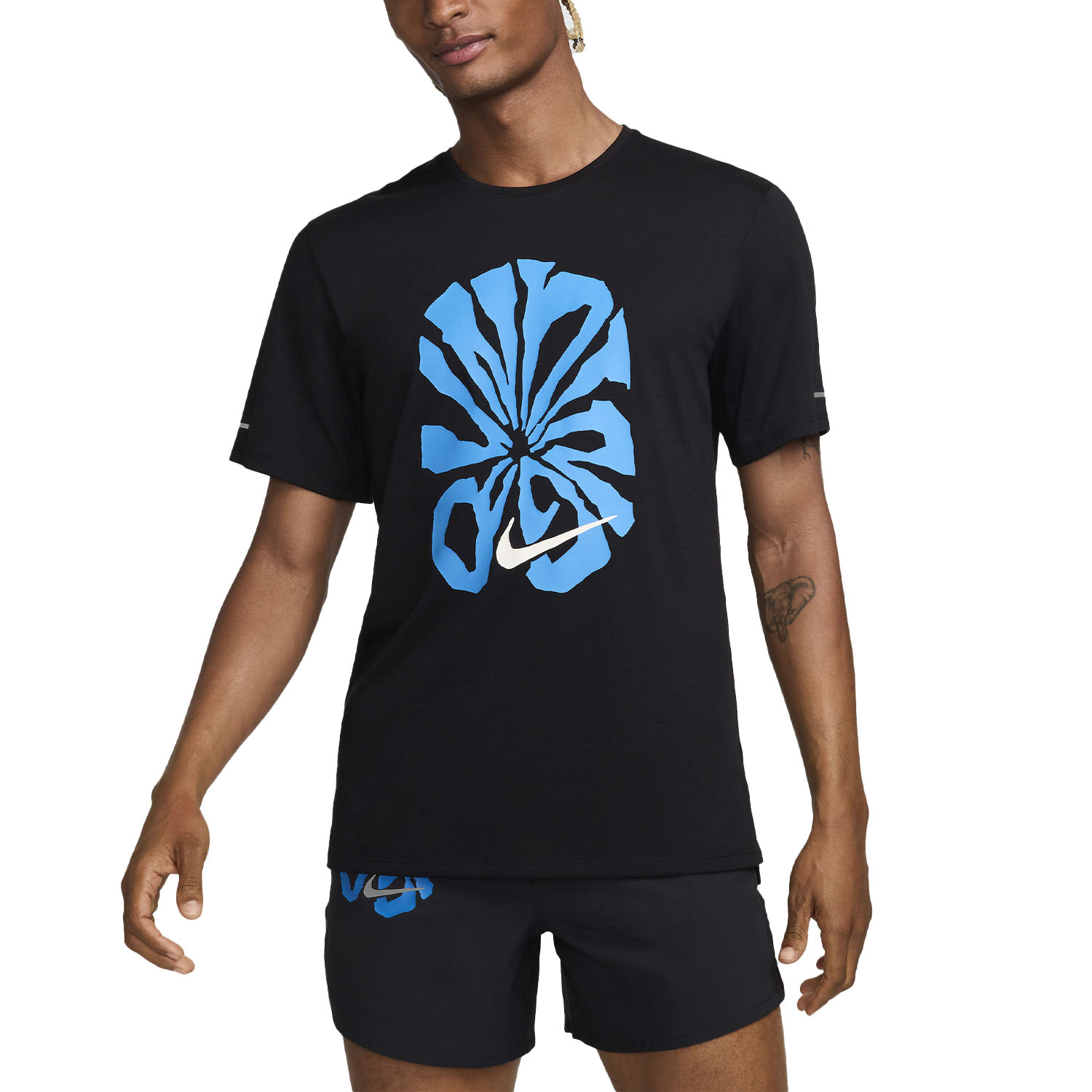 Nike Rise 365 Run Energy T-Shirt Kişi Qısaqol Köynəyi