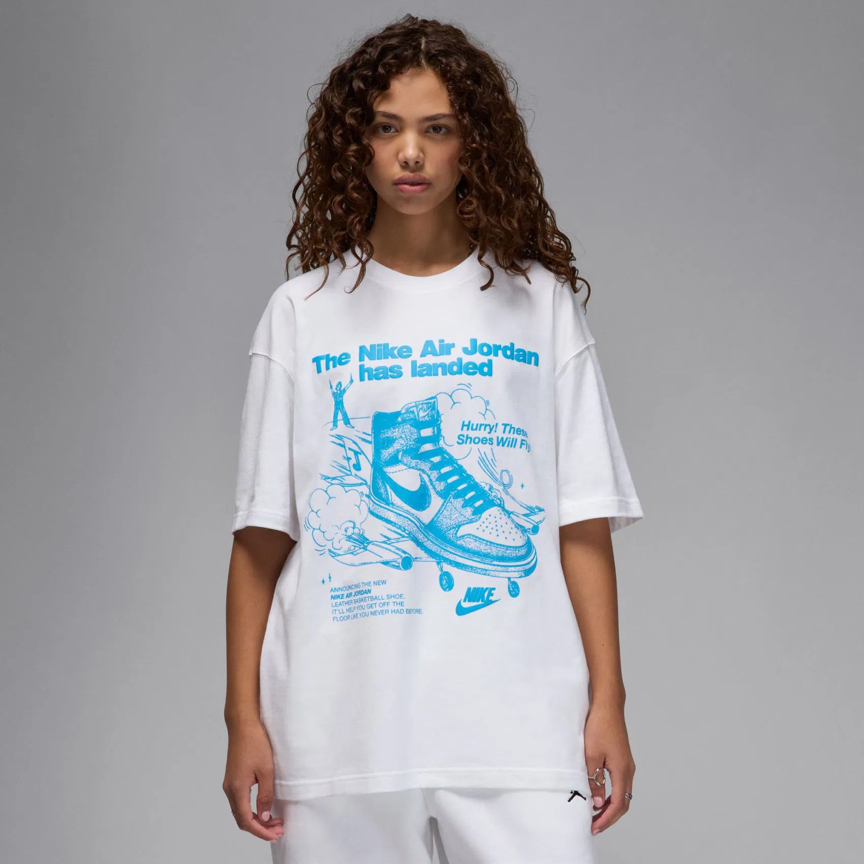 JORDAN Oversized Graphic QADIN KÖYNƏYİ
