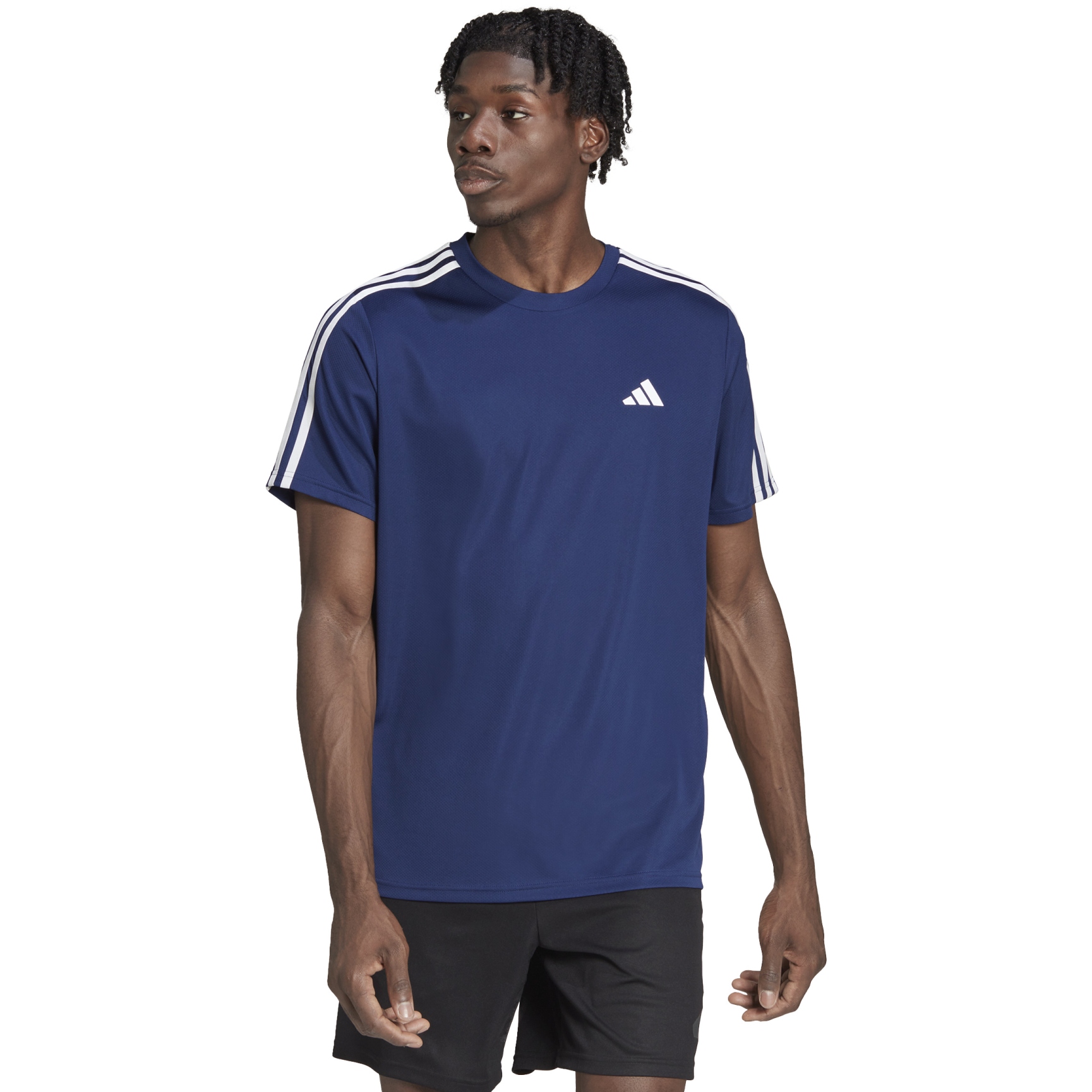 Adidas Train Essentials 3-Stripes Kişilər üçün köynək
