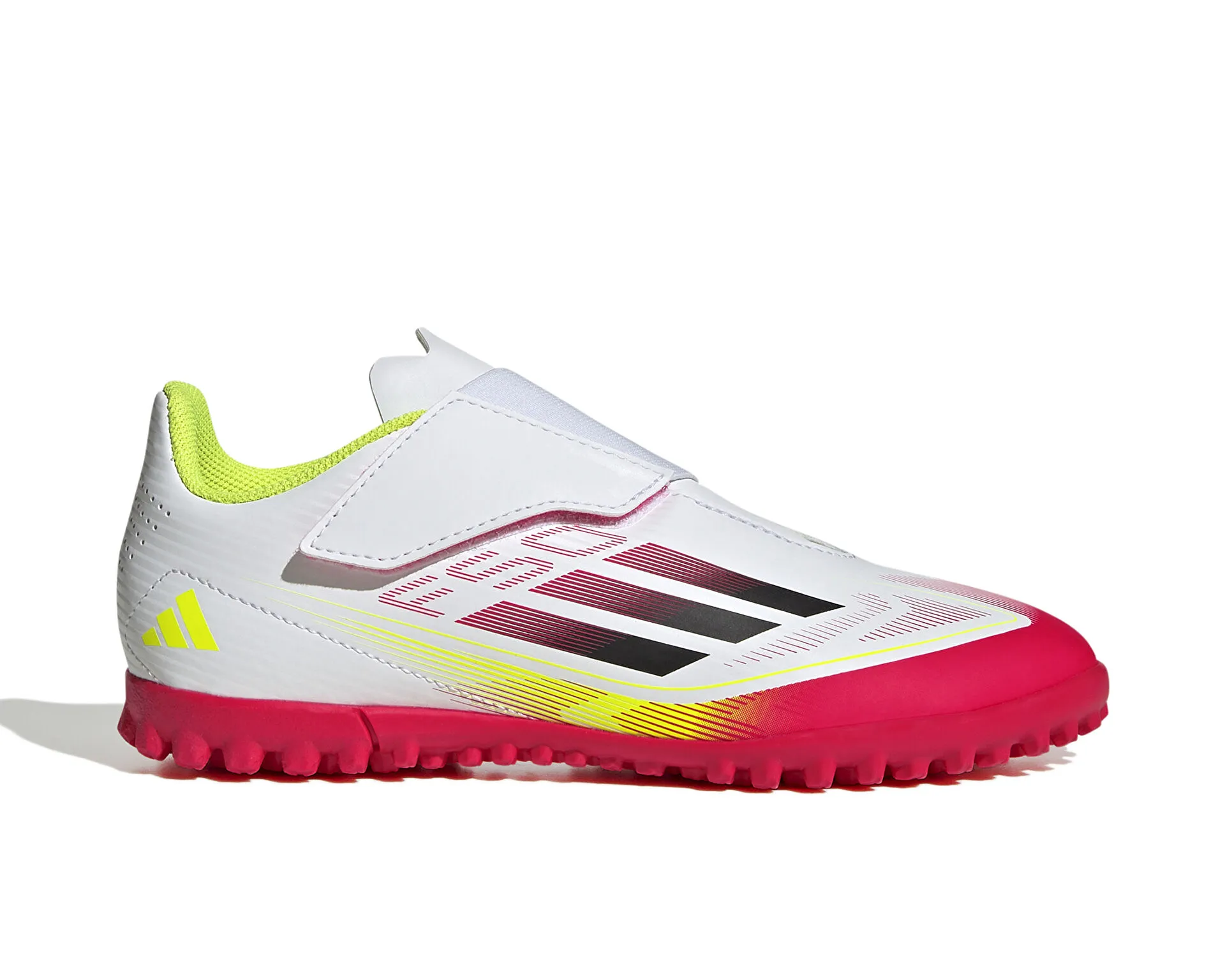 Adidas F50 Club Hook-and-Loop Turf Boots Uşaqlar üçün futbol ayaqqabısı GO CAMPAIGN 001