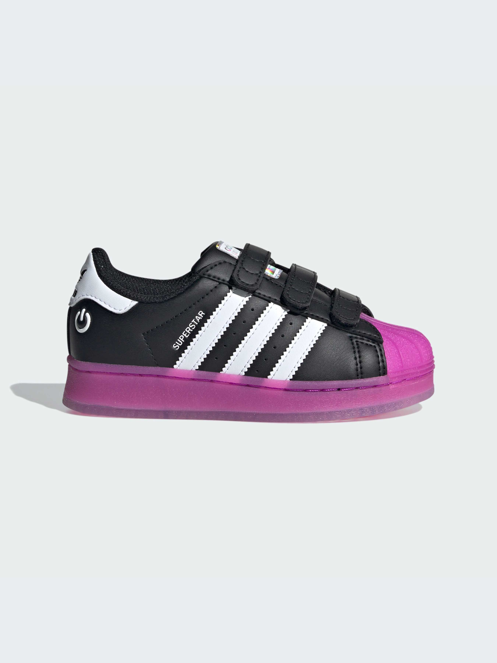 ADIDAS Superstar LED Lights Comfort Closure KIDS' SHOES